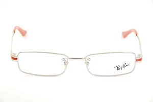 New Authentic Ray Ban RB 6193 2501 Silver/Red 51mm Frames Eyeglasses RX - Picture 1 of 8