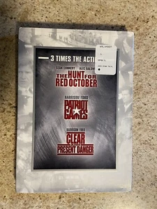 JACK RYAN TRILOGY Hunt for Red October PATRIOT GAMES BRAND NEW DVD Sean Connery - Bild 1 von 3