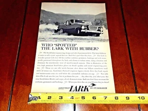 1960 STUDEBAKER LERCHE ORIGINAL ANZEIGE - Bild 1 von 12