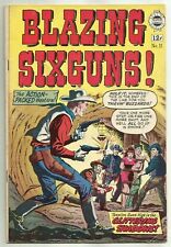 BLAZING SIXGUNS #11 (The Lone Rider Western Tales, GGA, Ajax-Farrell) Super 1963