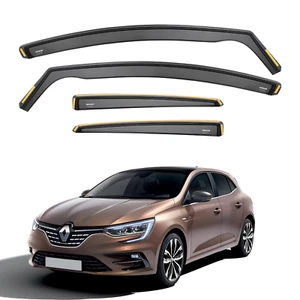 ISPEED Wind Deflectors for Renault Megane MK4 2016-2024 5-Door Hatchback 4pc Set - Picture 1 of 10