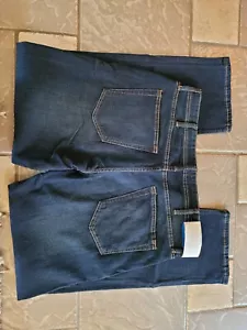 NEW G.H. BASS & CO STRAIGHT FIT SLIM LEG COMFORT STRETCH JEANS MENS 36X32 - Picture 1 of 8