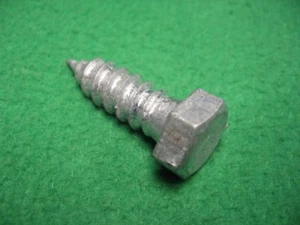 125 LAG SCREW BOLTS GALVANIZED 5/16 x 1" HEX HEAD LUMBER WOOD DECK DECKING PLATE - Picture 1 of 1