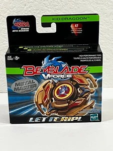 Beyblade Kid Dragoon #47 V Force Metal Master 2003 Hasbro New Sealed Very Rare - Picture 1 of 6