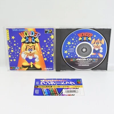Mega CD WONDER DOG Spine 2046 Sega mcd - Image 1 of 4