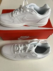 Nike Men's Ebernon Low White Shoes Sneakers, AQ1775-100 Size 7 New - Picture 1 of 4