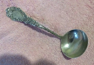 Wallace RW&S 1893 Sterling Silver Ladle abt. 7" long Louvre Pattern - Picture 1 of 7