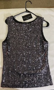 Ralph Lauren Women's Sequin Tank Top for Women Size M NWT - Picture 1 of 11