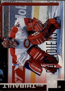 1997-98 Upper Deck Canadiens Hockey Card #90 Jocelyn Thibault