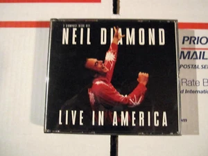 NEIL DIAMOND LIVE IN AMERICA 2 CDS IN THE ROUND TOUR 1991-93 EX CONCOLUMBIA 1994 - Imagen 1 de 2