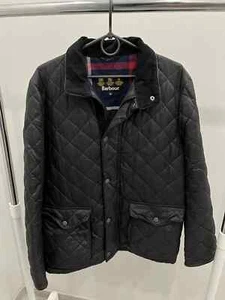 Barbour Evanton Quilted Jacket With Leather Insert Size M - Picture 1 of 6
