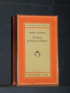 André Maurois - Storia d'Inghilterra - Mondadori, Quaderni Medusa 10 - 1938 - Foto 1 di 1