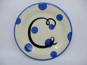 GAIL PITTMAN MONOGRAM BREAD & BUTTER PLATE -C - 6 3/4" 0612F - Picture 1 of 2
