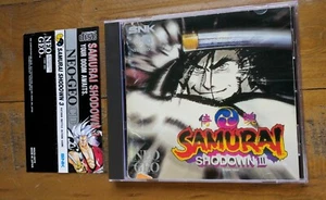 COMPLETE ✹ Samurai Shodown Spirits 3 ✹ NEO GEO CD Neogeo W/ Spine ✹ USA Version - Picture 1 of 11