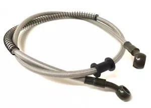 Universal Stahlflex Bremsleitung vorne 105 cm Bremsschlauch Motorrad Roller - Bild 1 von 4