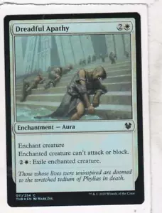 MTG: Theros Beyond Death: Foil: Dreadful Apathy - Picture 1 of 1