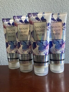 NUOVO X4 Bath Body Works MOONLIGHT PATH crema corpo tripla idratazione 8 oz - Foto 1 di 1