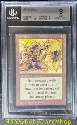 MTG Limited Edition Alpha 1993 Meekstone BGS 9.0Q+ (Quad+) MINT Old School 93/94 - Image 1 of 4
