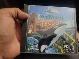 SeaWorld Adventure Parks Tycoon PC Windows 98/2000 Activision CD Video Game Disc - Picture 1 of 2