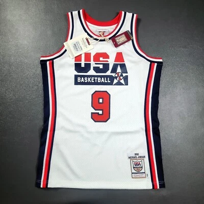100% Authentic Michael Jordan Mitchell Ness 1992 Dream Team USA Jersey Size 40 M - Image 1 of 4
