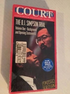 Court TV - The O.J. Simpson Trial: Vol. 1 VHS 1995 - Picture 1 of 2