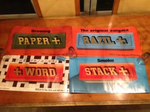 4 Original Rizla Special Edition Prints Posters Mint Condition + Rare Booklet - Picture 1 of 12