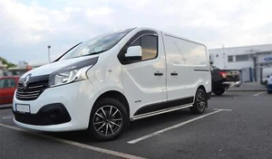 Barras laterales + luces de abajo para Fiat Talento SWB 2016+ furgoneta accesorios de acero inoxidable - Imagen 1 de 7