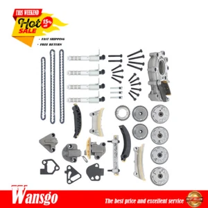 12633452 Timing Chain Kit+4VVT Cam Phaser+Oil Pump For Chevrolet Equinox 08-15 - Picture 1 of 12