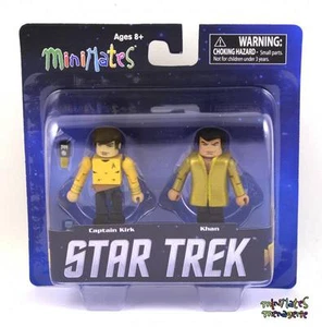 Star Trek Legacy Minimates TRU Wave 1 Captain Kirk & Khan - Imagen 1 de 1