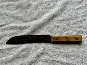 Vintage Chef’s Butcher’s Knife Forgecraft Hi Carbon Blade 7”. , full tang - Picture 1 of 7