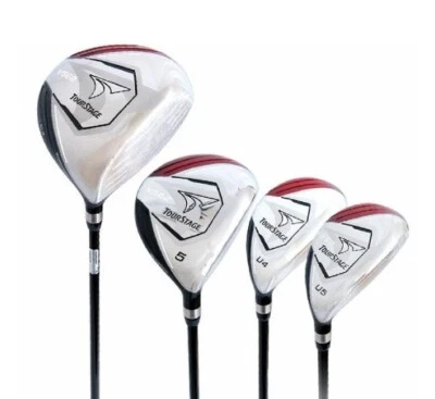 Bridgestone golf tourstage V562 4pcs 1W,5W,4U,5U MITSUBISHI graphite new Regular - Image 1 of 4