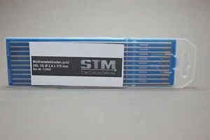 Wolframelektrode Wolframnadel Wolfram 10 Stk. WL15 Gold 2,4mm WIG Nadeln - Bild 1 von 1