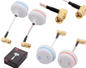 5.8G Kleeblatt rechter Winkel SMA Buchse Antenne Gewinne FPV Luftbild RC - Bild 1 von 1