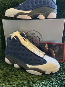VNTG🔥 Sz 10 - Nike Air Jordan 13 XIII Retro French Blue Flint Gray 310004-441 - Picture 1 of 11