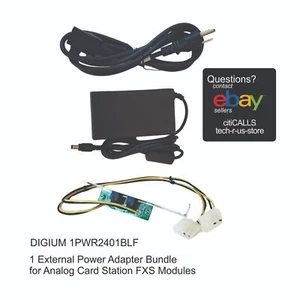 Digium 1PWR2401BLF PSU Bracket Power Supply for Analog FXS Card Full Height - Picture 1 of 3