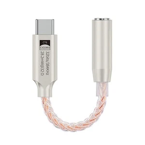 Adaptateur Audio USB Type C Vers 3,5 mm HiFi 32 Bits 384 KHz Décodeur Audio3519 - Photo 1/7