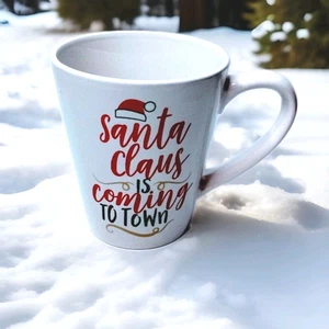 Taza de café con temática navideña de Papá Noel - Imagen 1 de 3