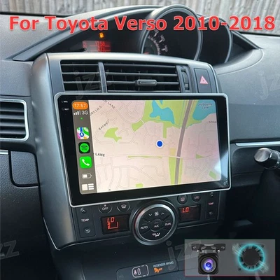 Radio de coche Android 13 4-64 GB inalámbrica Carplay para Toyota Verso 2010-2018 Foto 1 de 4