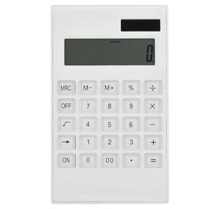 Student Scientific Desktop Solar And Battery Dual Powered White Calculator With´ - Picture 1 of 12