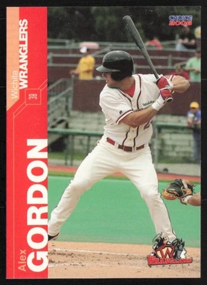 2006 Choice Alex Gordon Wichita Wranglers #10 - Image 1 of 2