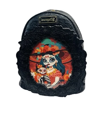 Mini Mochila Loungefly DIA DE LOS MUERTOS (LF BK0208) Foto 1 de 4