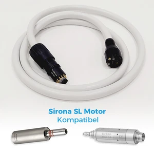 SIRONA SL D+ Motorschlauch kompatibel für Sirona SL Motor mit Sprayregulierung - Bild 1 von 3