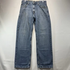 Herren 29x30 Levi Strauss 559 Blau Denim Jeans Gerades Bein - Bild 1 von 16