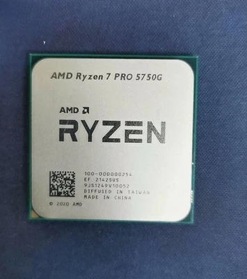 AMD Ryzen 7 PRO 5750G AM4 CPU Processor 3.8 GHz 8 Core 16 thr 65W R7 PRO 5750G - Image 1 of 2