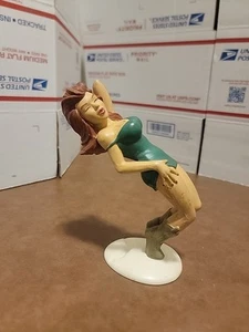 Vintage R Demars Ganz Bottoms Up Sexy Redhead Pinup Retro Soda & Beer Can Holder - Picture 1 of 6