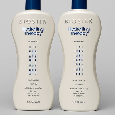 (2-Pk) BIOSILK Silk Protein Therapy Botanical Herb SHAMPOO + CONDITIONER 1006ml - Image 1 of 2