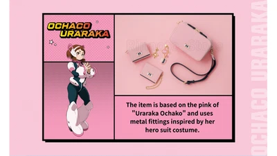Bolso Cartera PSL Samantha Thavasa My Hero Academia Colaboración Ochako Uraraka Foto 1 de 4