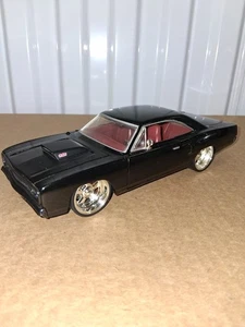 Jada Toys 1:24 1969 Plymouth GTX Negro Diecast Car Dub City BigTime Muscle... - Imagen 1 de 8