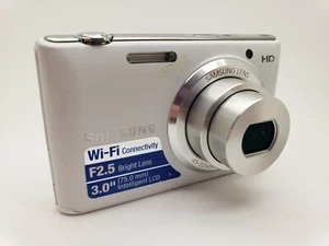 Working Wifi HD Samsung ST150F 16.1MP White Digital Camera 3UKPOST - Picture 1 of 14