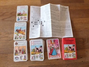 + Jeu de Cartes (tarot) Divinatoire Petit Lenormand, Grimaud 1976 + - Imagen 1 de 6